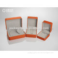 Customized Size wholesale Plastic velvet jewelry boxes